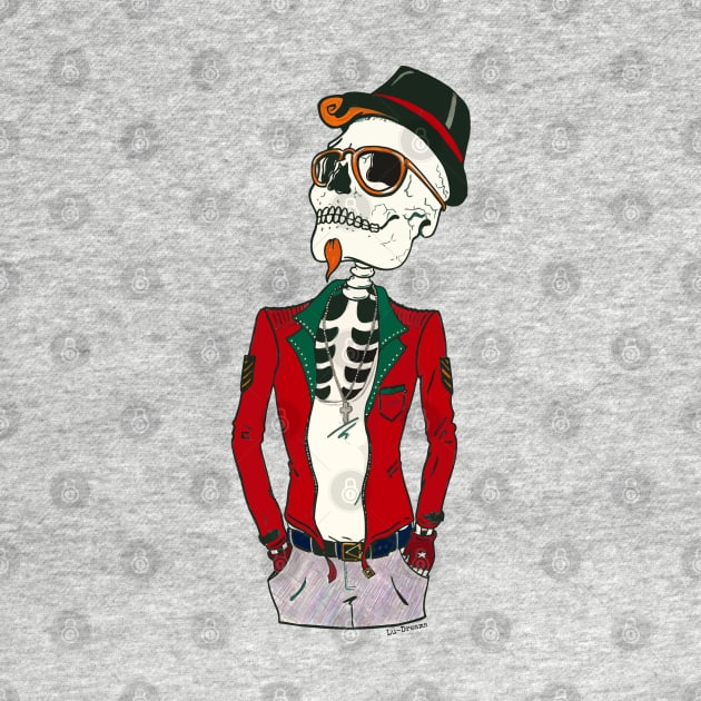 Hipster Skeleton. by LuDreams